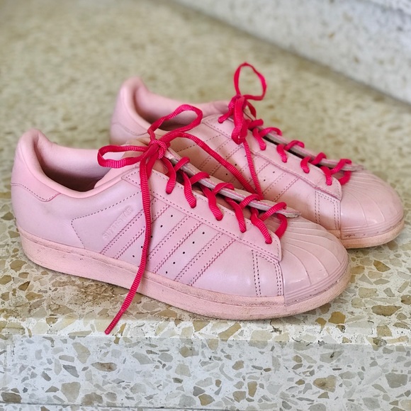 adidas originals superstar pink